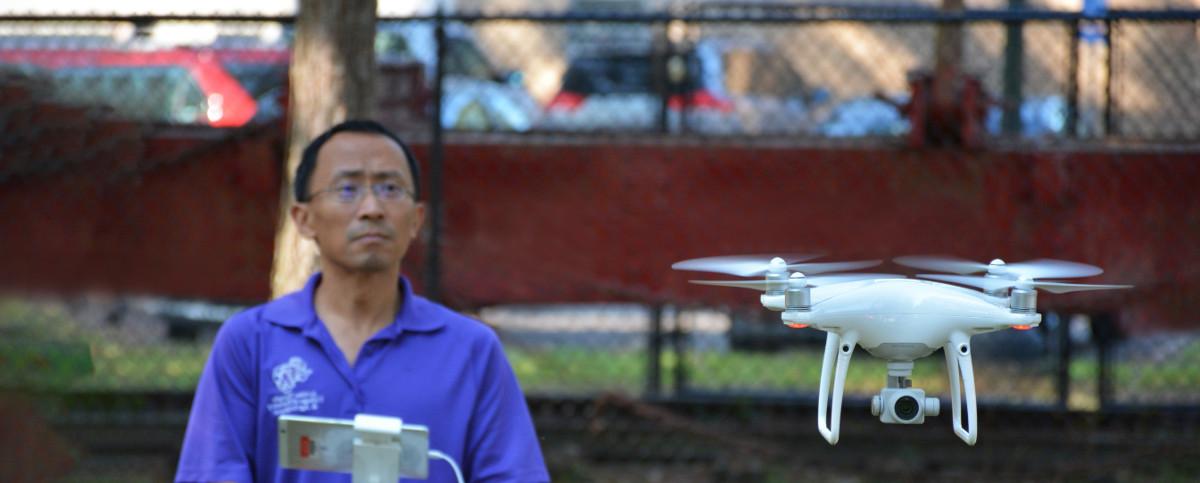 geospatial science drone